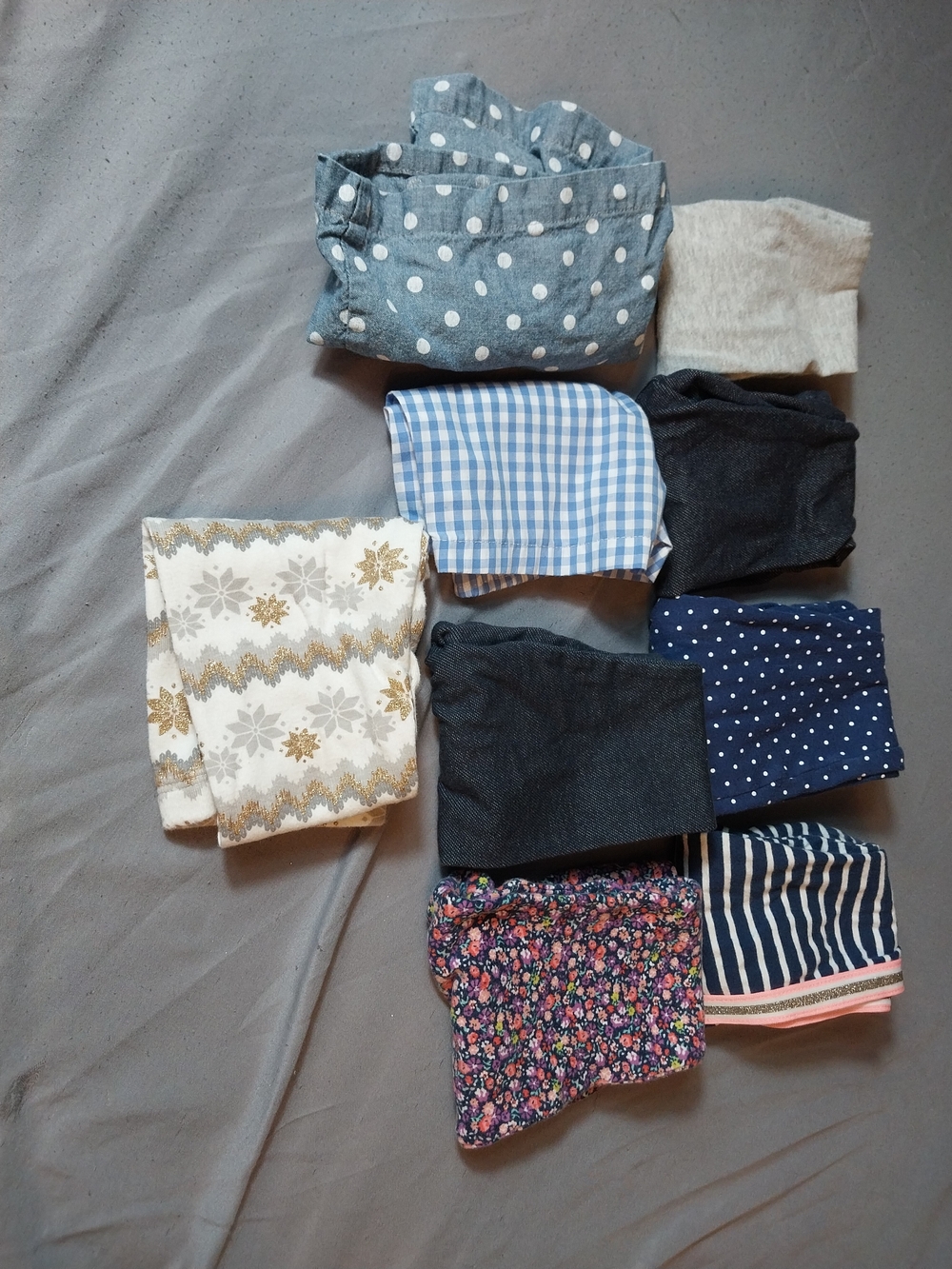 9pc Toddler Girls Bottoms Lot (Carter's, Gymboree, Nautica, Circo) #B6